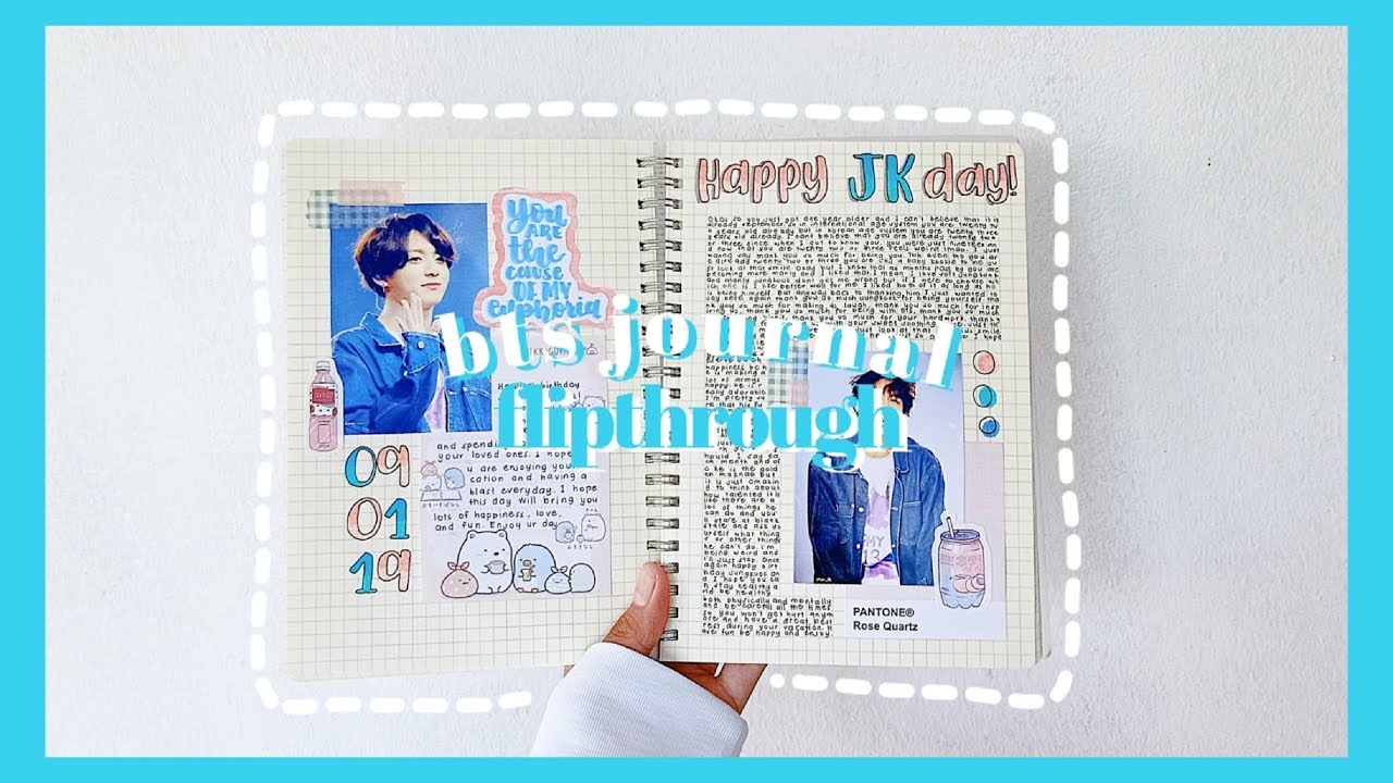 💫 my bts journal flip through