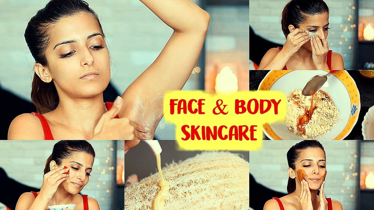 6 Face & Body Homemade Remedies For The Festive Season/ At Home Natural Skincare
