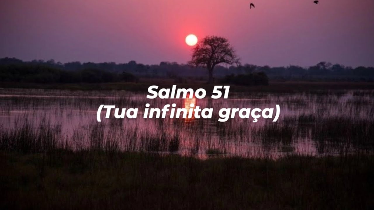 Salmo 51 - Tua infinita graça - (Letra)