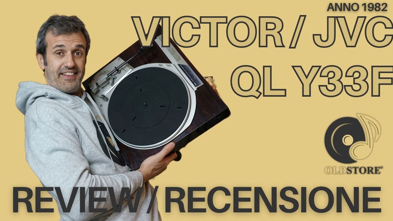 Victor (JVC) QL Y33F - giradischi automatico a trazione diretta RECENSIONE / REVIEW