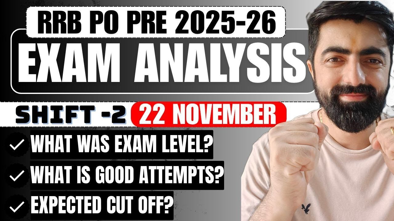 IBPS RRB PO PRE 2025 Exam Analysis & Review (Shift - 02) || जानिए क्या था Exam Level | By Dhruva Sir