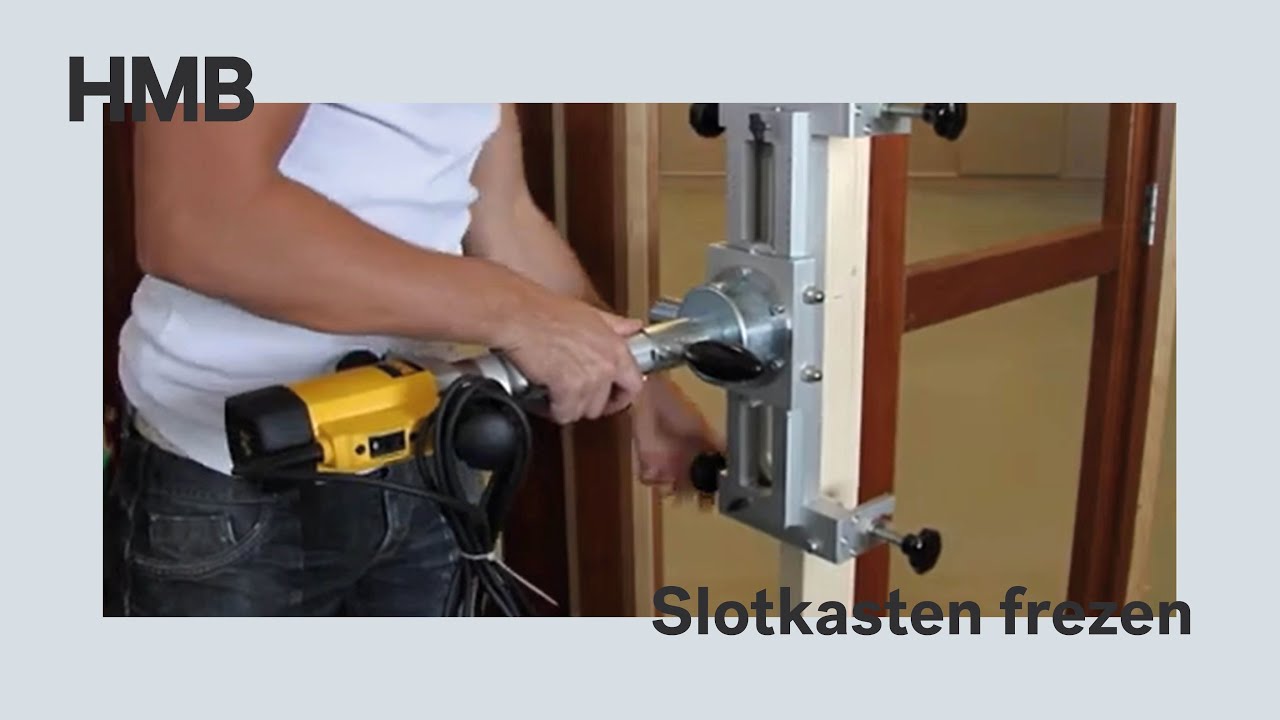Instructievideo | Frezen Slotkasten met HMB Gereedschap | HMB