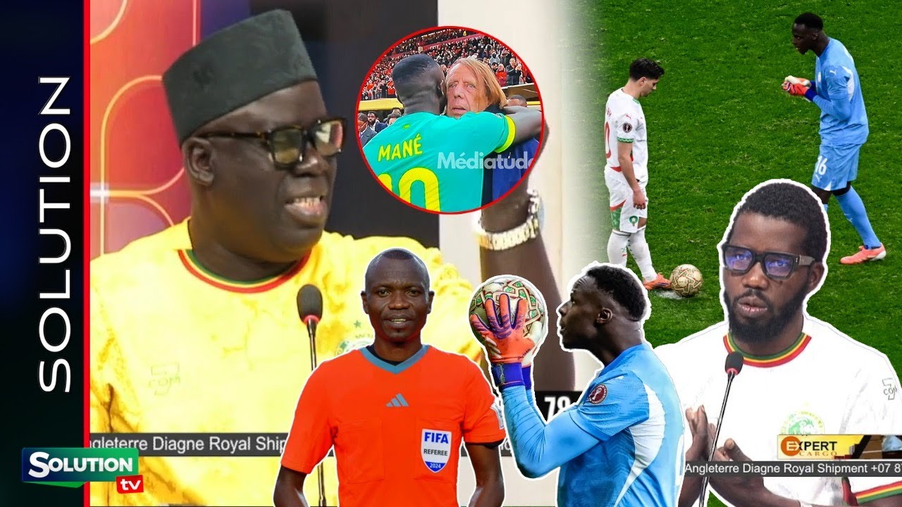LE SÉNÉGAL BAT LE MAROC SA NDIOGOU RÉAGIT SÉNÉGAL DADONE JOUÉ AK MAROC  AK VAR AK CAF...ARBITRE BI..