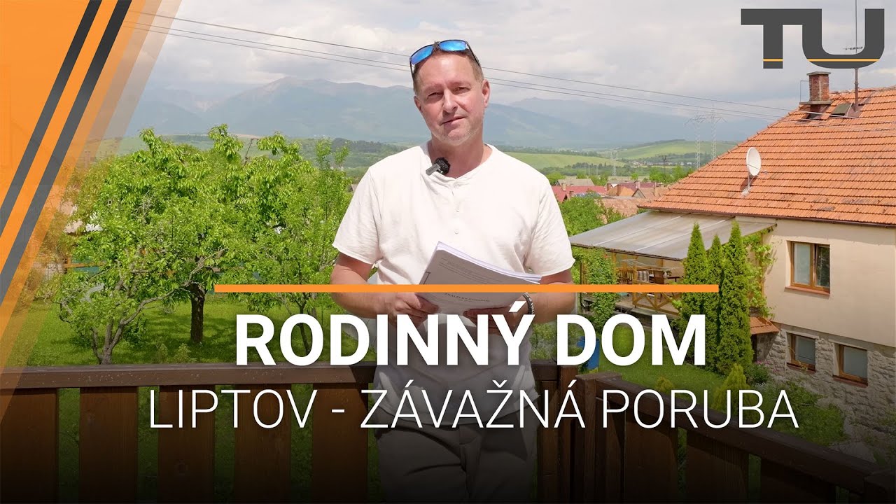 Video - rodinný dom na Liptove   Závažná Poruba