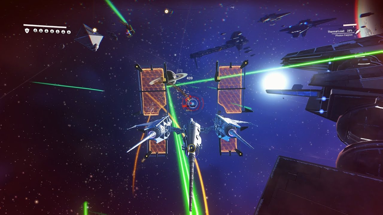 Black Hole Leads to Epic Space Battle - No Man's Sky
