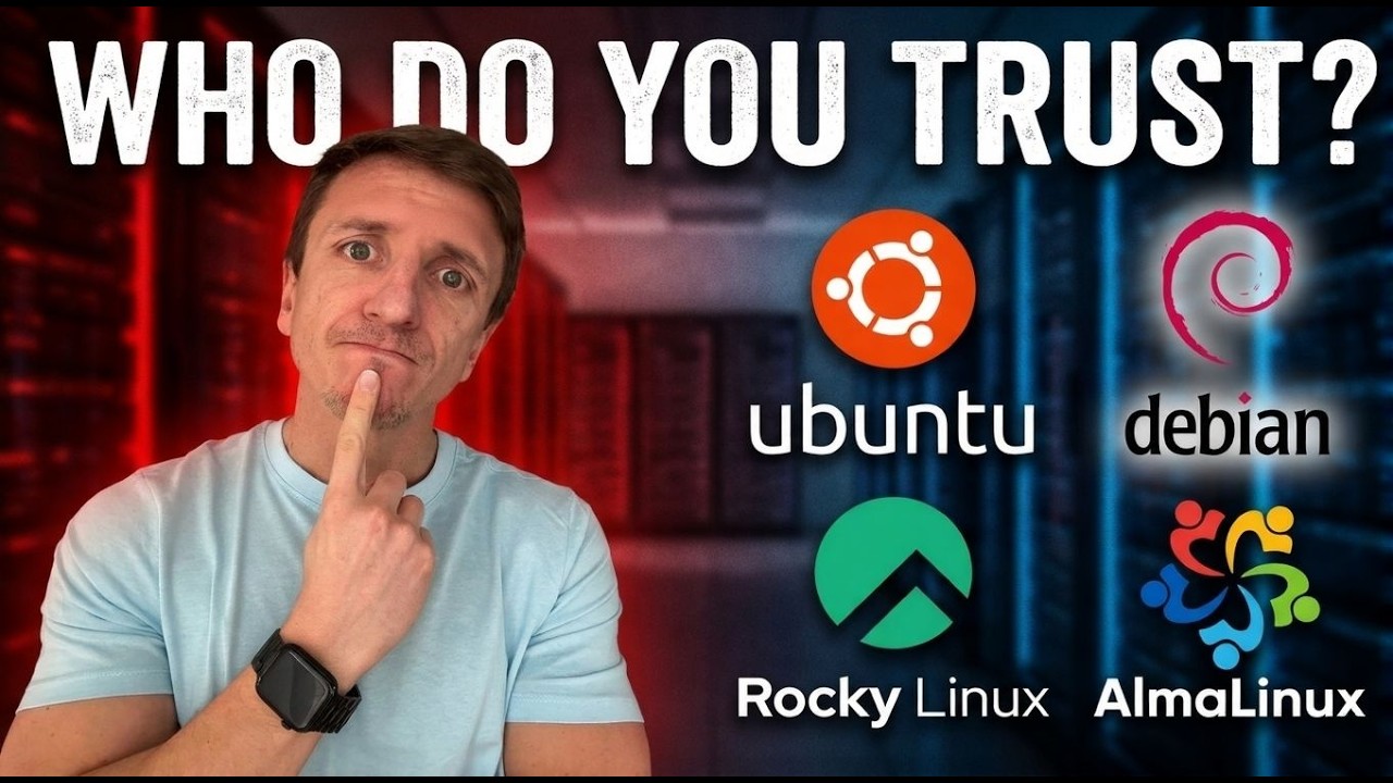 Ubuntu Server vs Rocky Linux vs AlmaLinux vs Debian (2026)