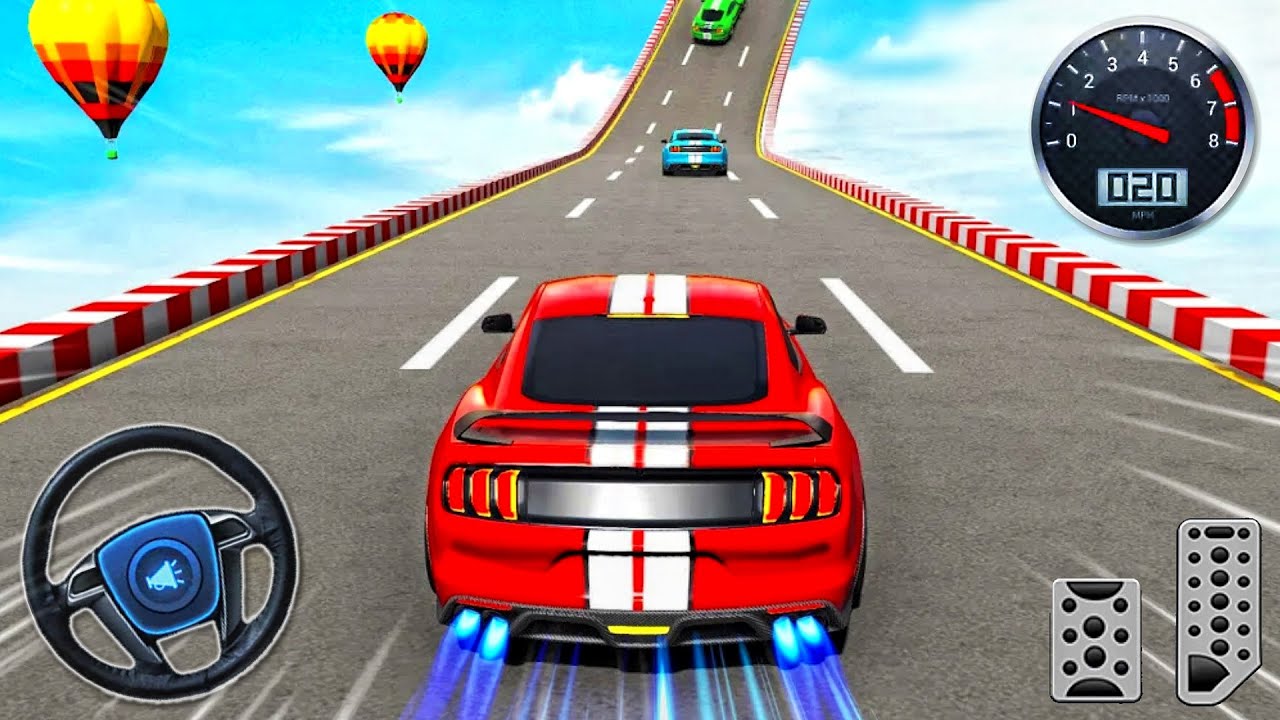Muscle Car Stunts 2020: New Car Mega Ramp Stunt Simulator - Best Android GamePlay