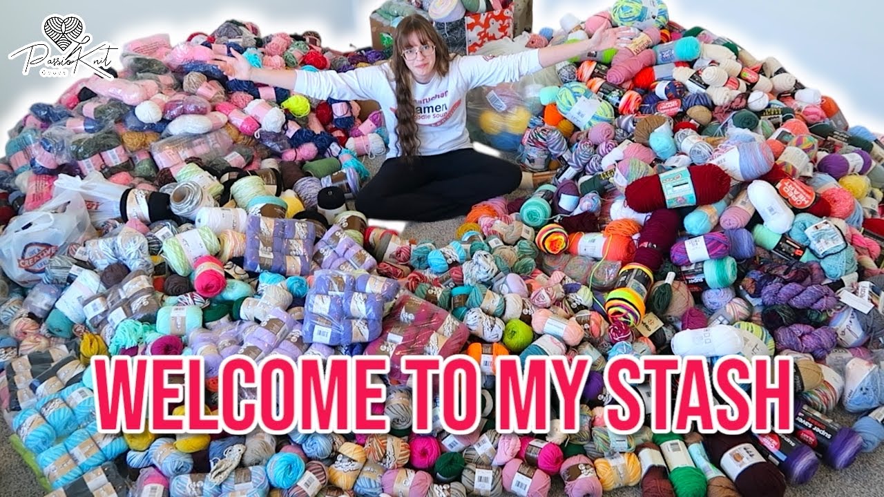 I Counted All Of My Yarn | PassioKnit Vlog