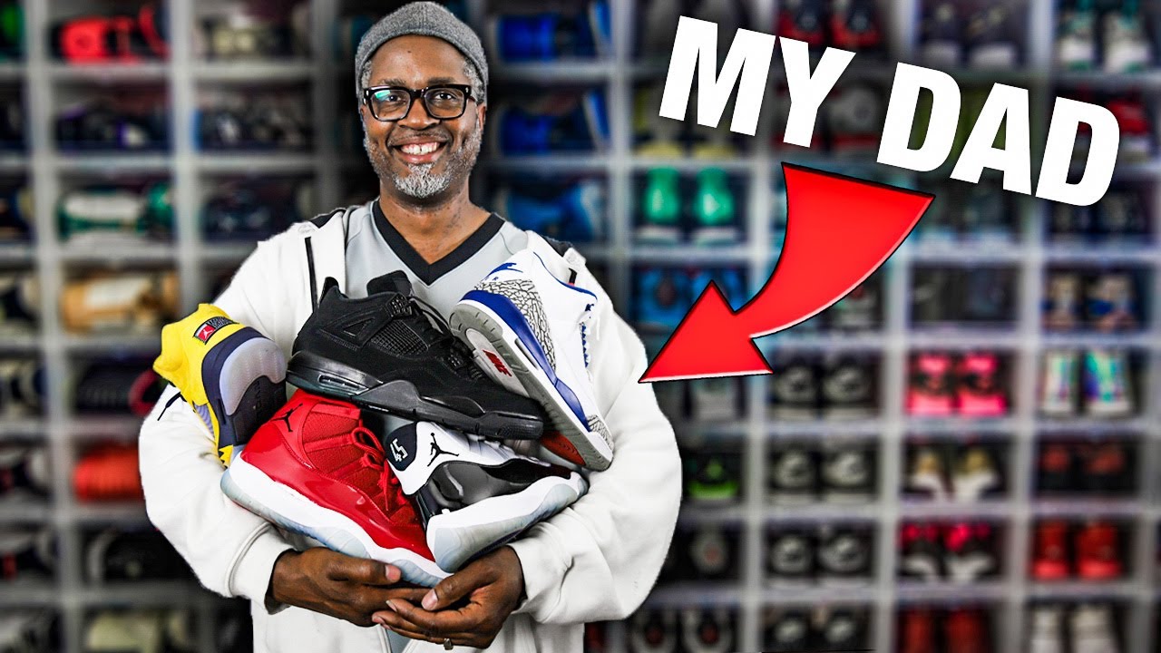 My Dad's ENTIRE Sneaker Collection