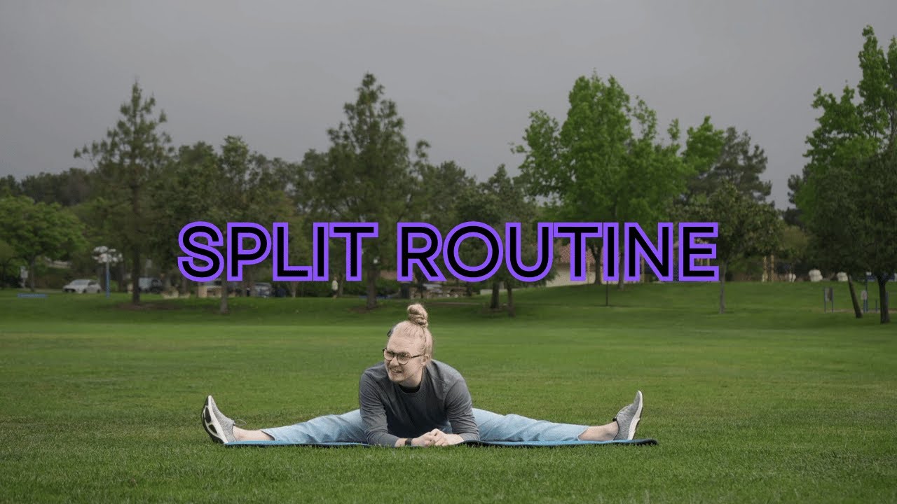 Front & Middle Splits Routine - Train with Me @MovementbyDavid