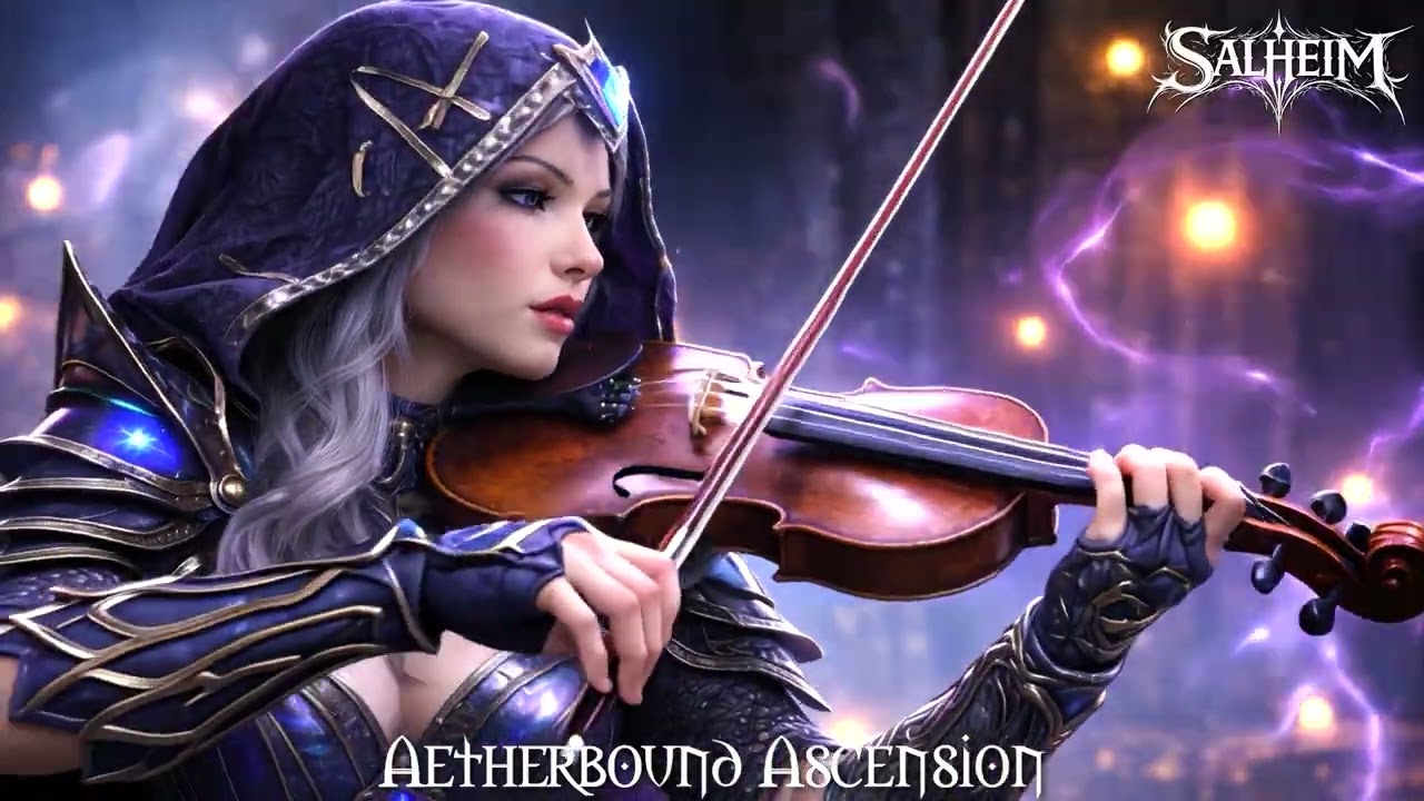 AETHERBOUND ASCENSION – Gothic Violin Metal Instrumental | Fantasy Gaming Music