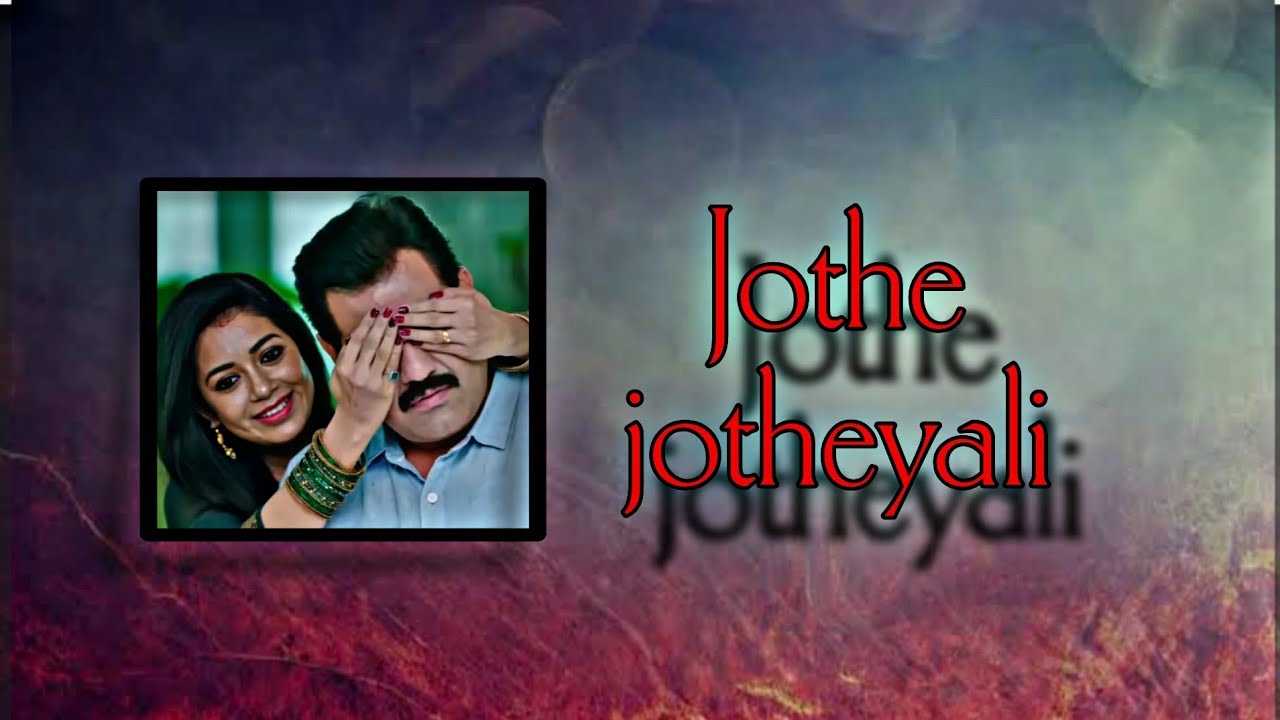 Jothe jotheyali song||#chayasingh #rajeshnataranga #amruthadareedits ||Like, share and subscribe 