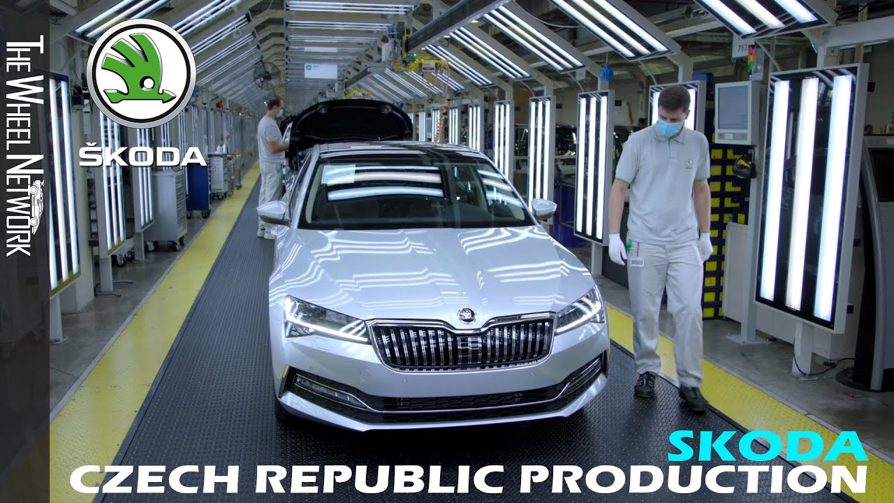 Skoda Superb Production in the Czech Republic (Kvasiny Plant)
