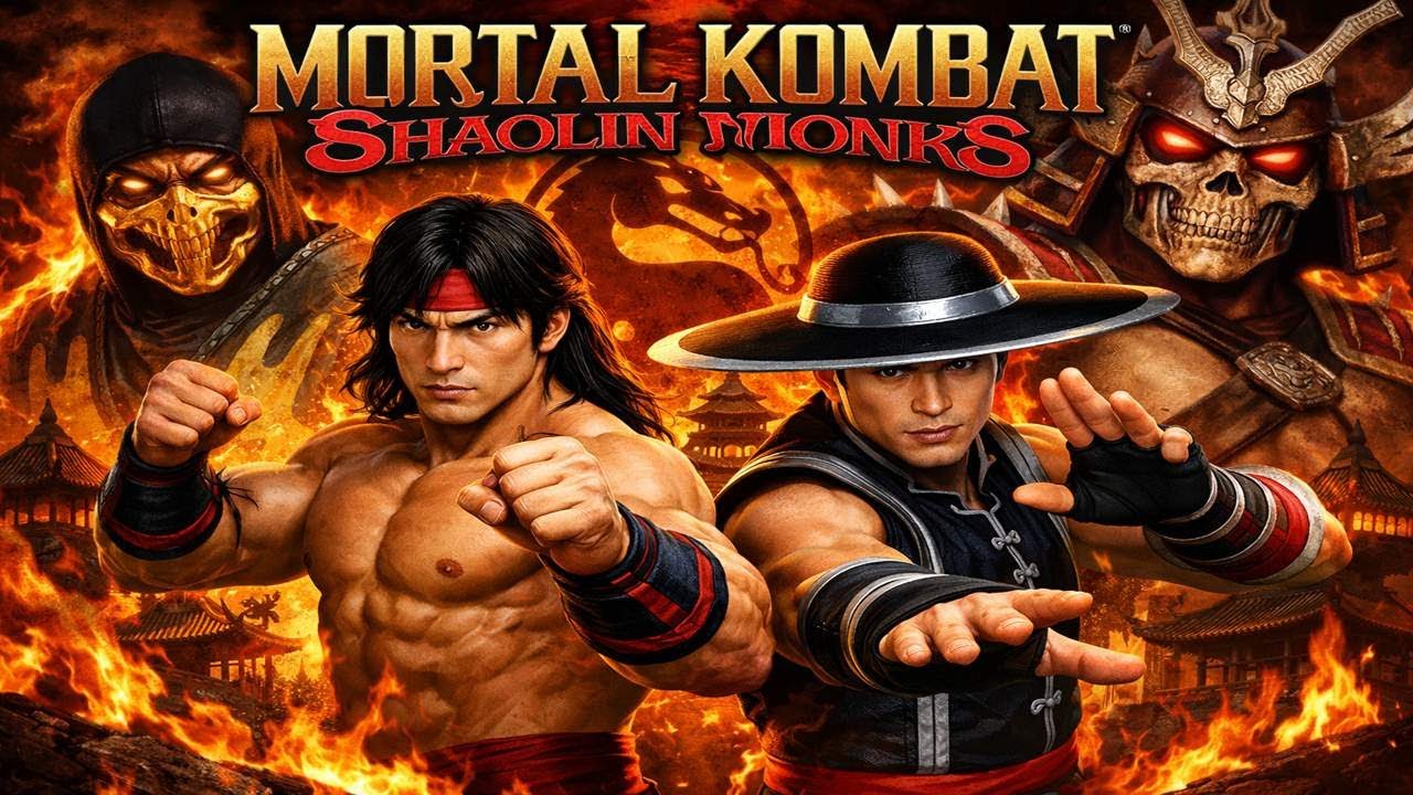 تختيم mortal kombat shaolin monks  الحلقه 1