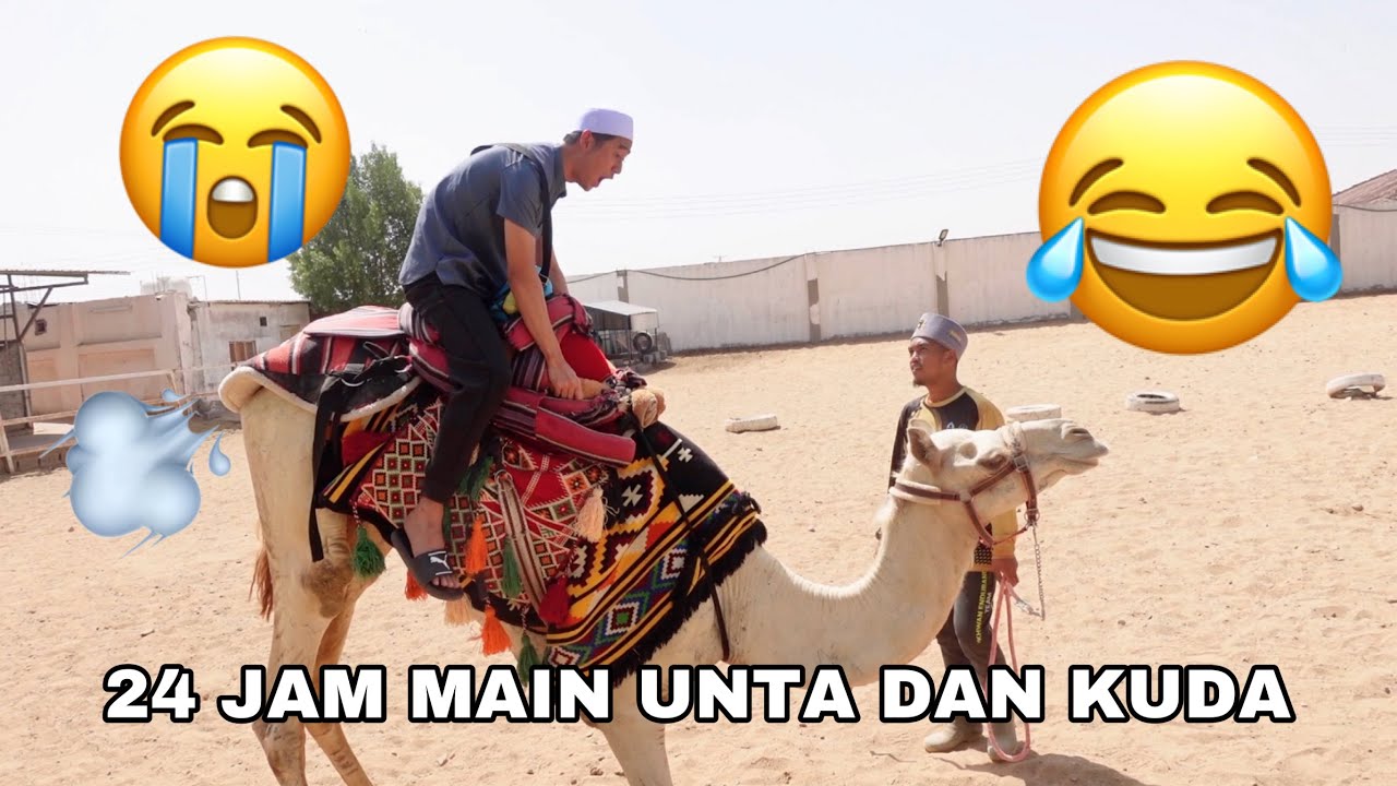 24 JAM MAIN DENGAN UNTA DAN KUDA 😂