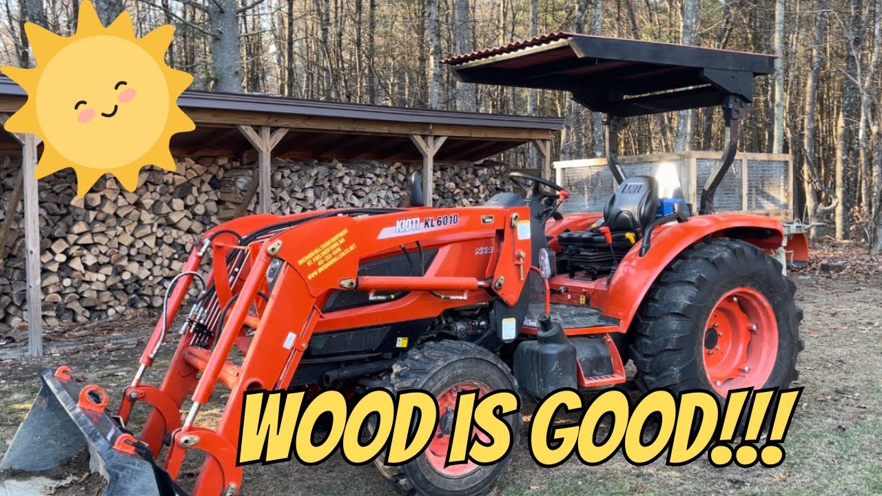 DIY tractor canopy - out of wood!