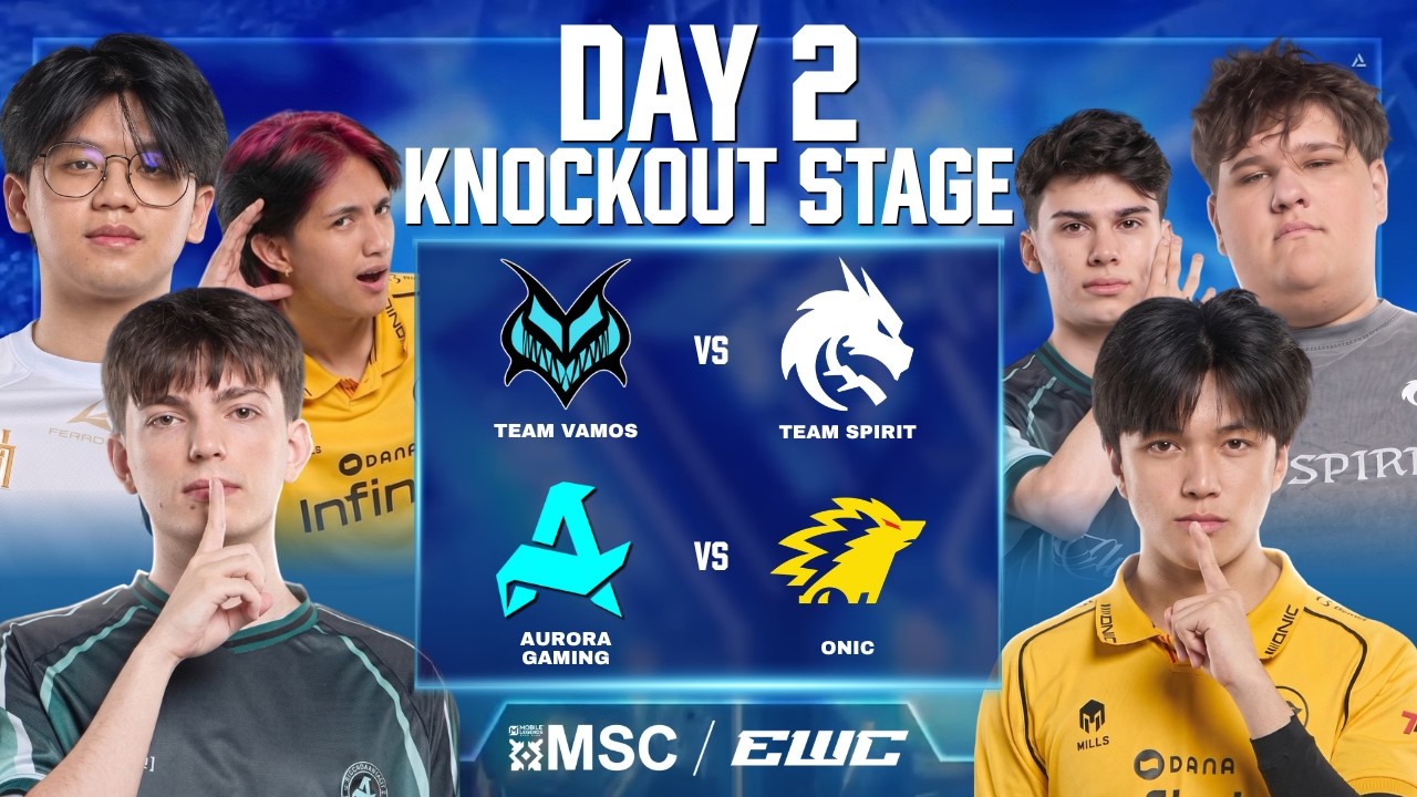 Knockout Stage MSC AT EWC 2026 Day 2
