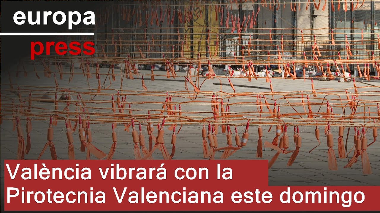 València temblará este domingo con Pirotecnia Valenciana: 