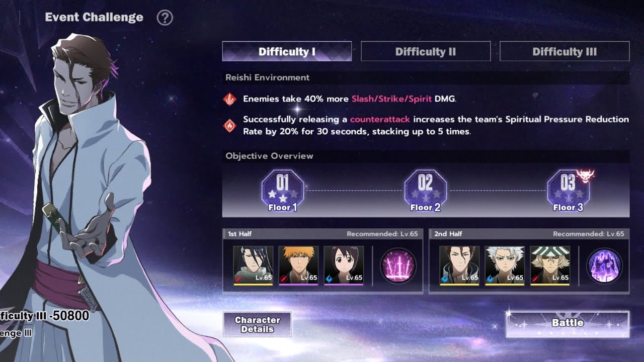 Event challenge round 3.2- SSR Aizen event | Bleach Soul resonance  