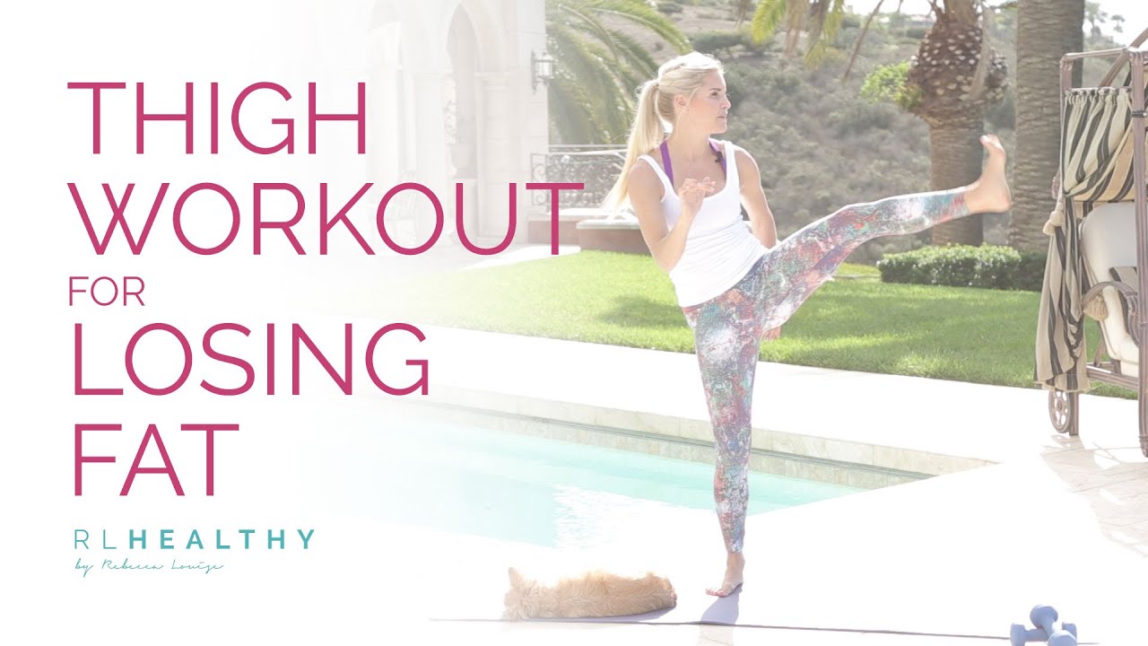 Thigh Workout For Losing Fat | Rebecca Louise