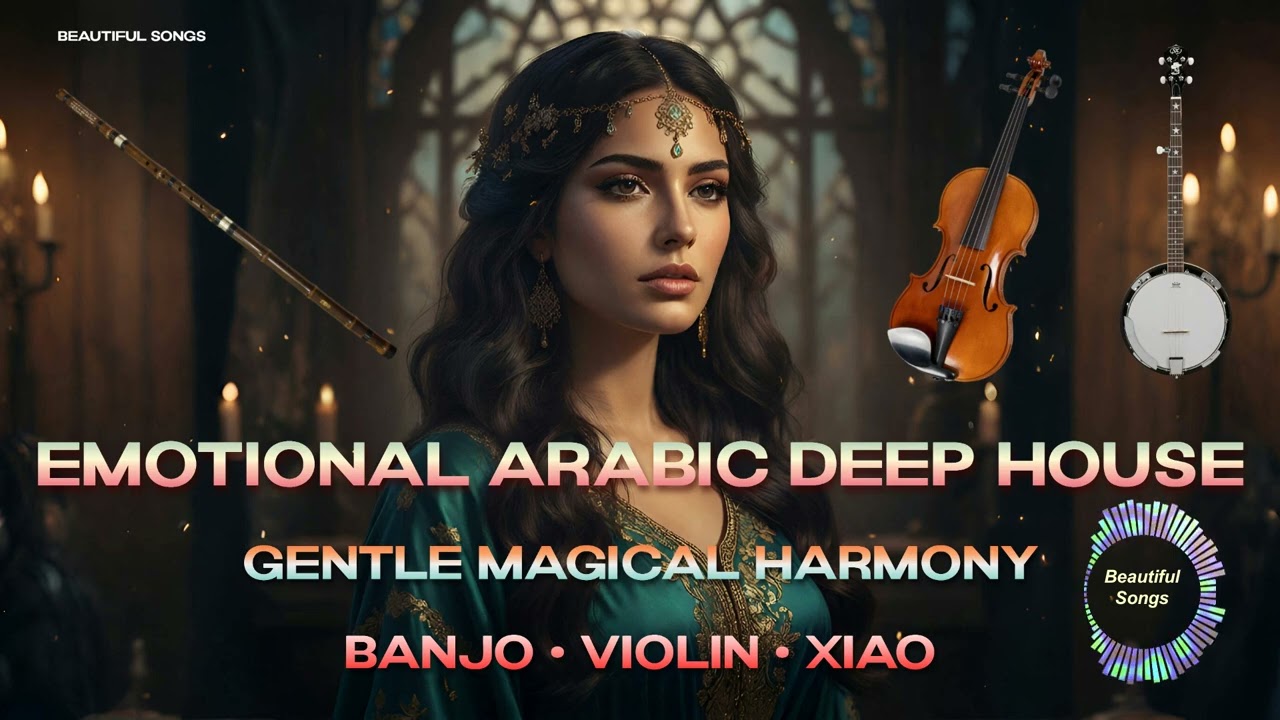 Emotional Arabic Deep House | Gentle Magical Harmony – Banjo, Violin & Xiao