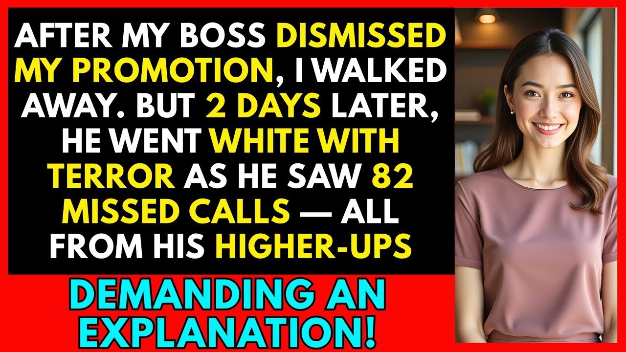 My Boss Nixed My Promotion. But He Turned White with Fear When...