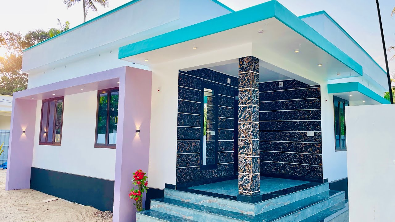 അലങ്കാരങ്ങൾ ഒന്നുമില്ലാത്ത വീട് I padinjattini home tour vedio | 3BHK Single storied home budgethome