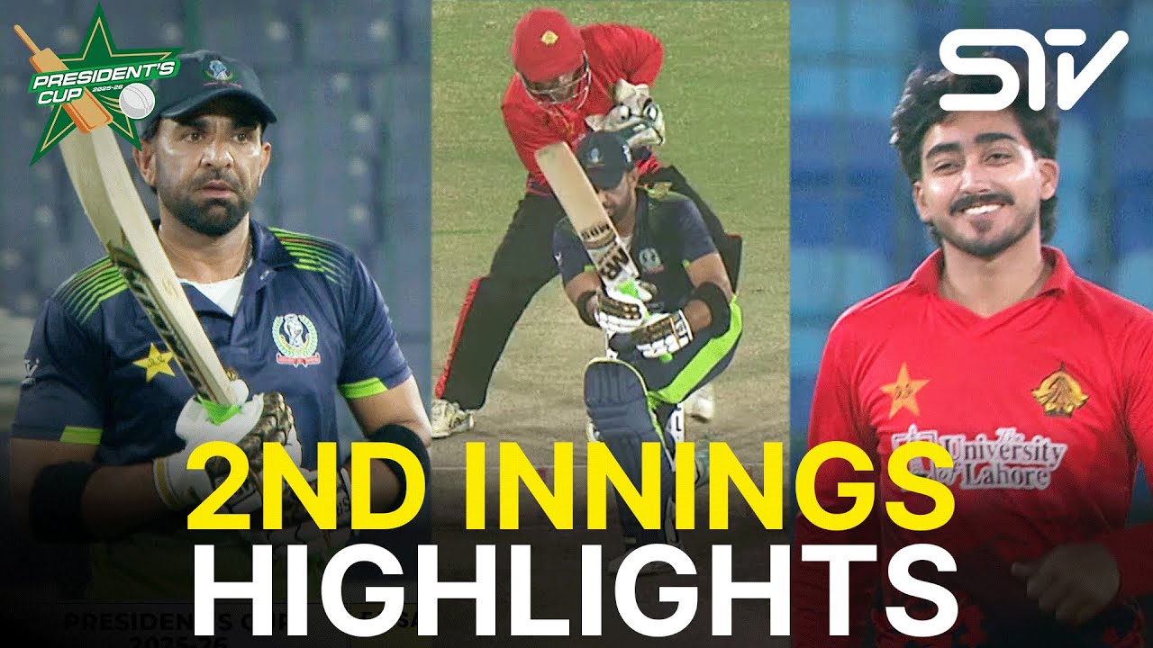 2nd Innings Highlights | KRL vs PTV | President's Cup Grade I FINAL | NBS, Karachi | M2V1K
