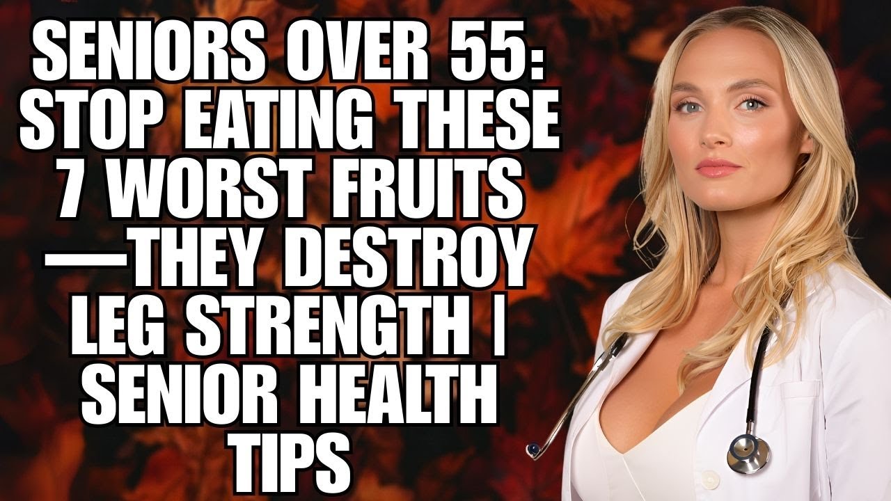 Seniors Over 55: STOP Eating These 7 Worst Fruits&mdash;They Destroy Leg Strength | Senior Health Tips