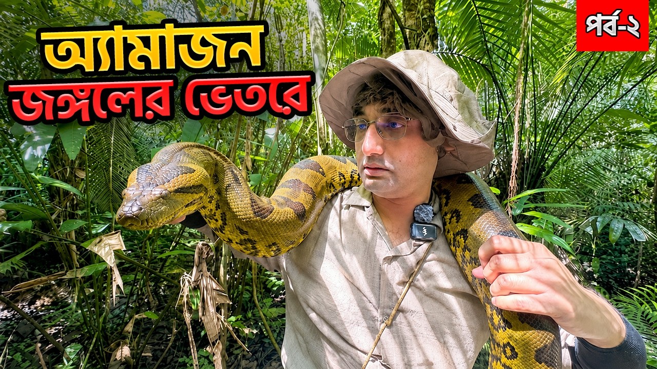 নিষিদ্ধ অ্যামাজন জঙ্গলে কী কী অদ্ভুত প্রাণী দেখা যায়? মানুষের অজানা সব পশুপাখি! Forbidden Amazon!