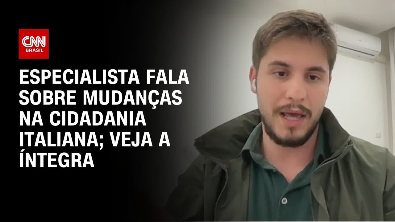 Entenda novas regras para a cidadania italiana; veja a íntegra | CNN PRIME TIME