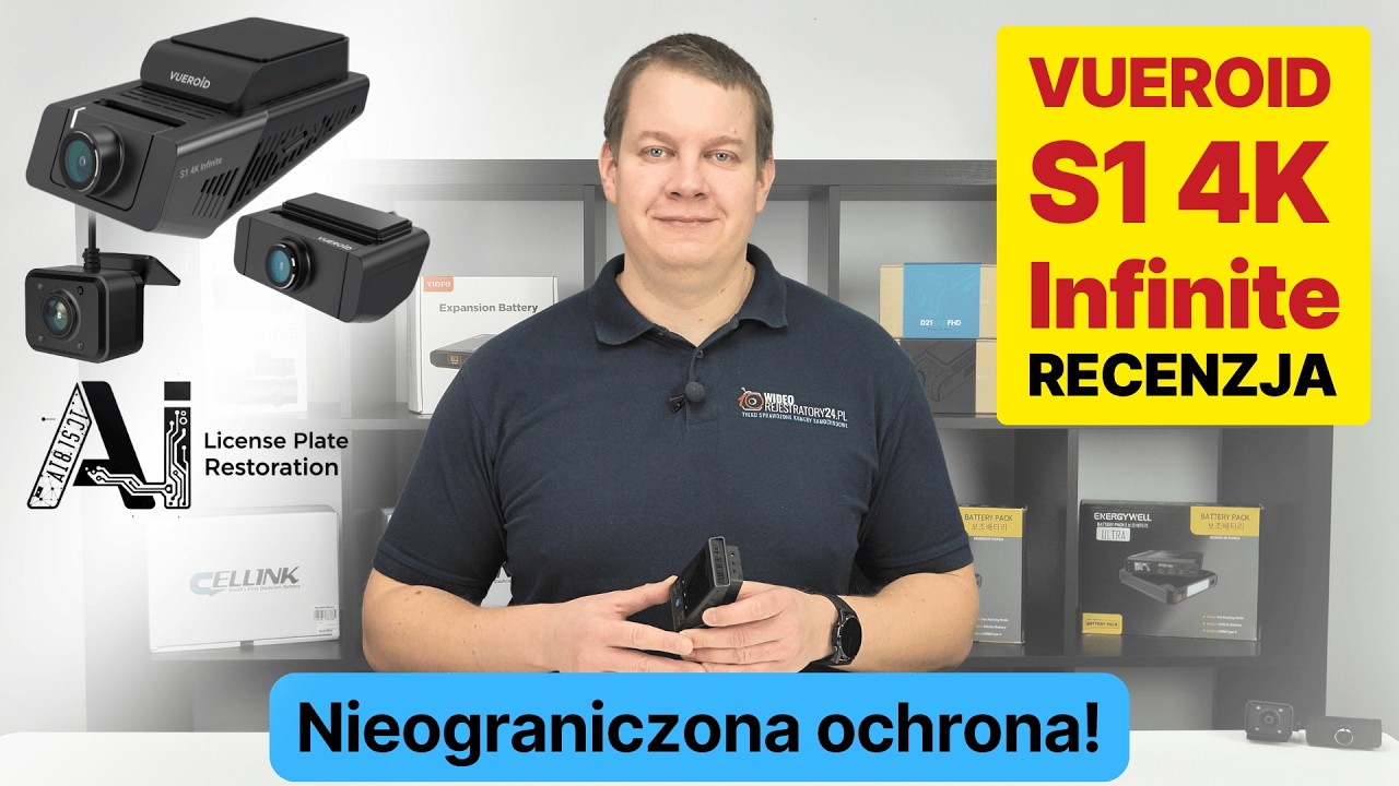 VUEROID S1 4K Infinite - recenzja kamery, która nigdy nie przestaje chronić
