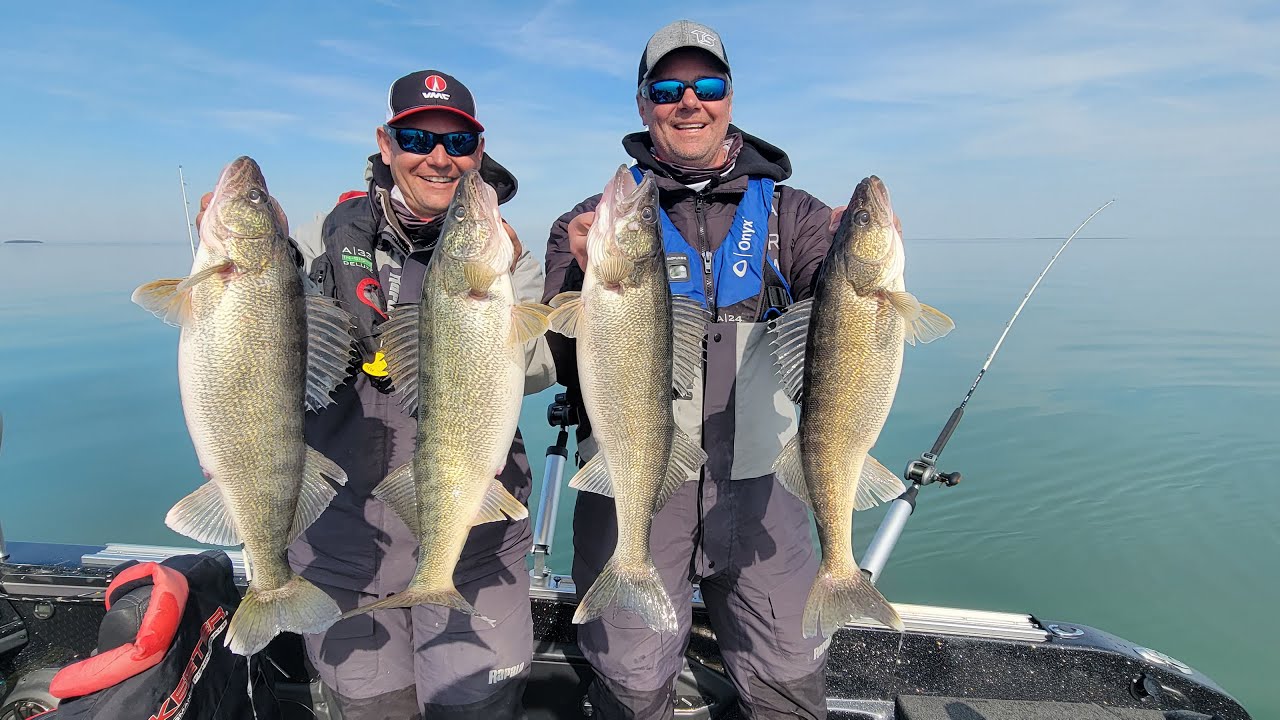 Trolling Rapala Husky Jerks and Scatter Rap Tail Dancers for Lake Erie Walleyes - IDOTV S16 E19