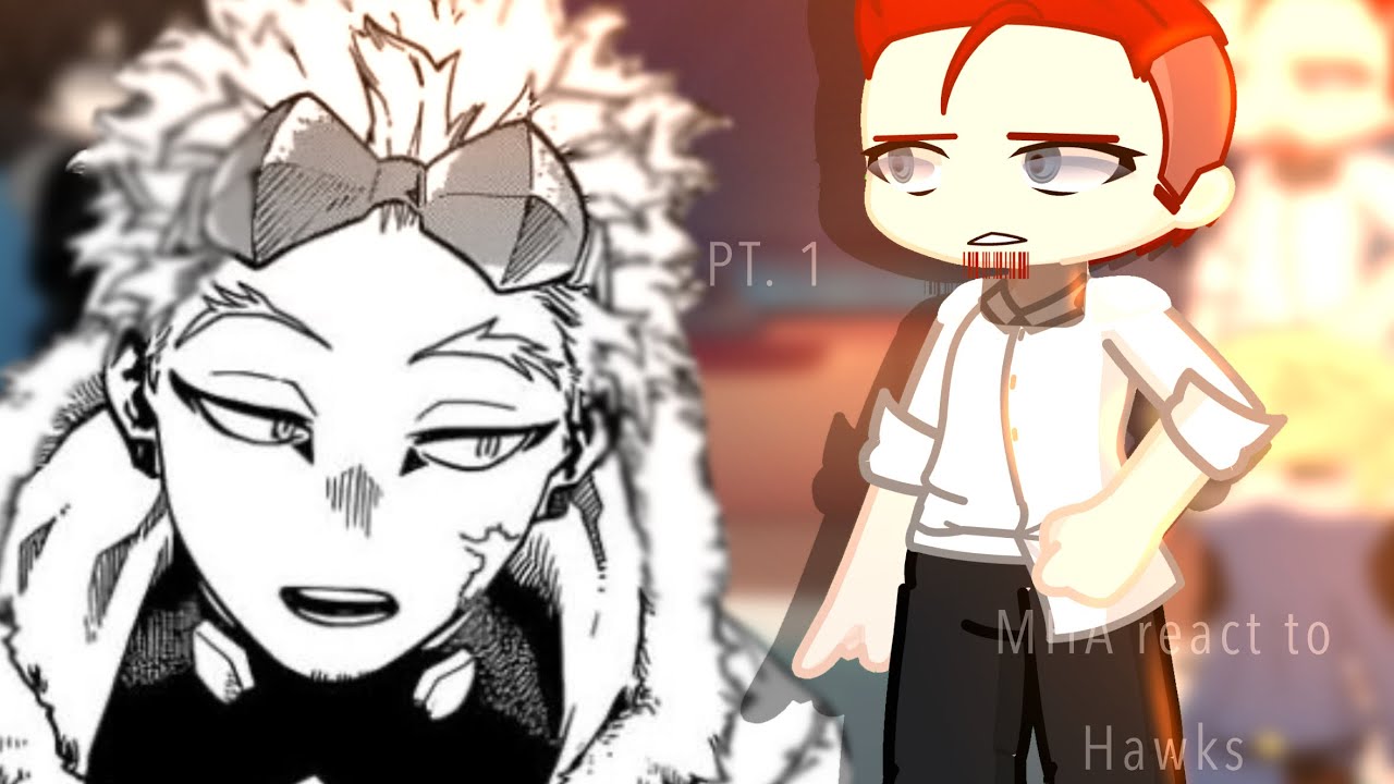 MHA react to HAWKS || ANGST || PT. 1 || MHA/BNHA ||