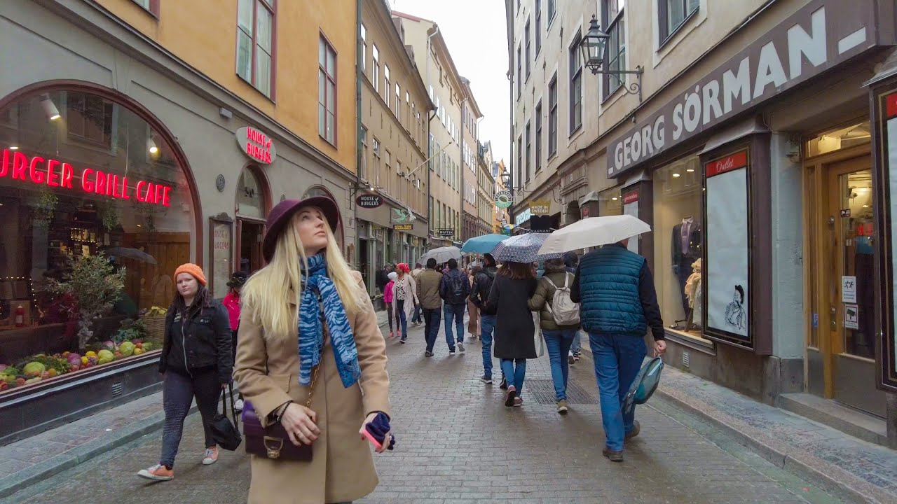 Walking in Stockholm, Sweden | Södermalm - Old Town - Norrmalm