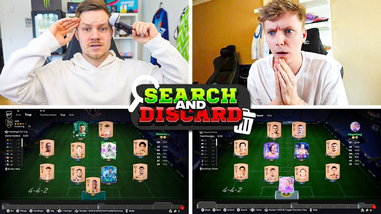 Vanvittig SEARCH AND DISCARD vs  @LasseBaekkelund