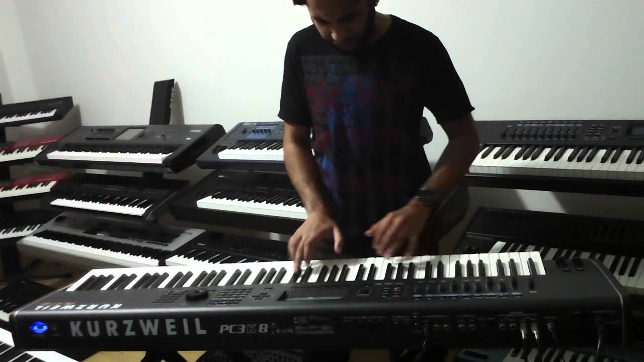 KURZWEIL PC3K8 , DEMO NA CLASSIC KEYBOARDS