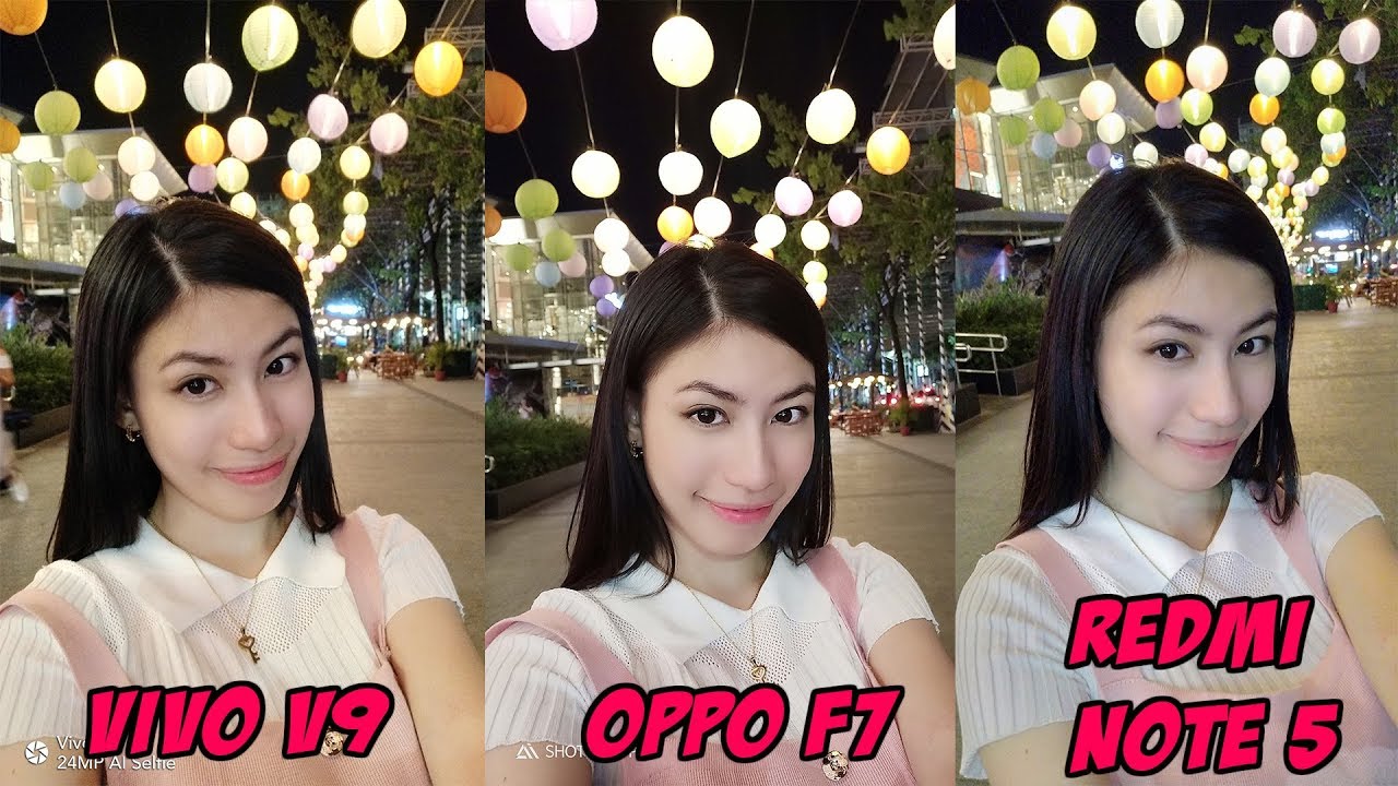 Oppo F7 Vs Vivo V9 Vs Redmi Note 5