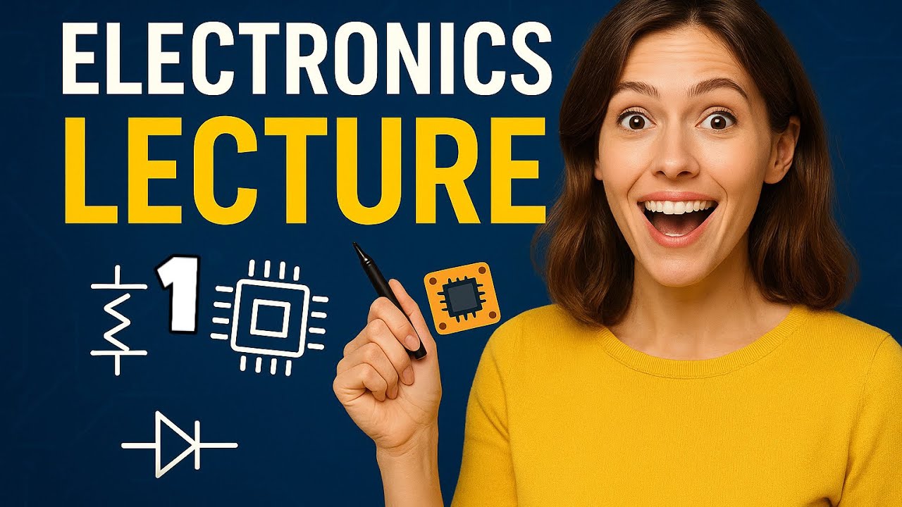 Electronics - Lecture 1 | Electronics and materials types - الإلكترونيات و أنواع المواد