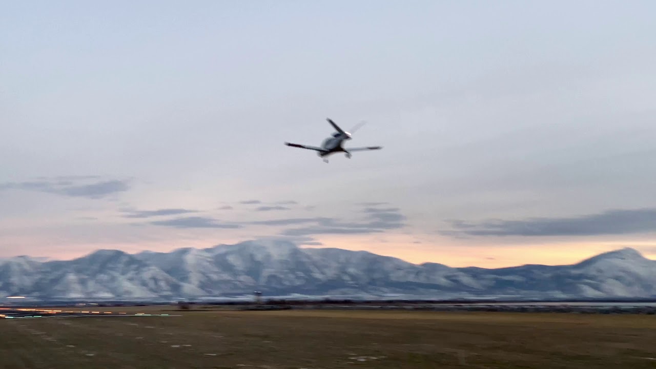 Cirrus SF50 Vision Jet N37PZ Arriving to Provo (PVU)