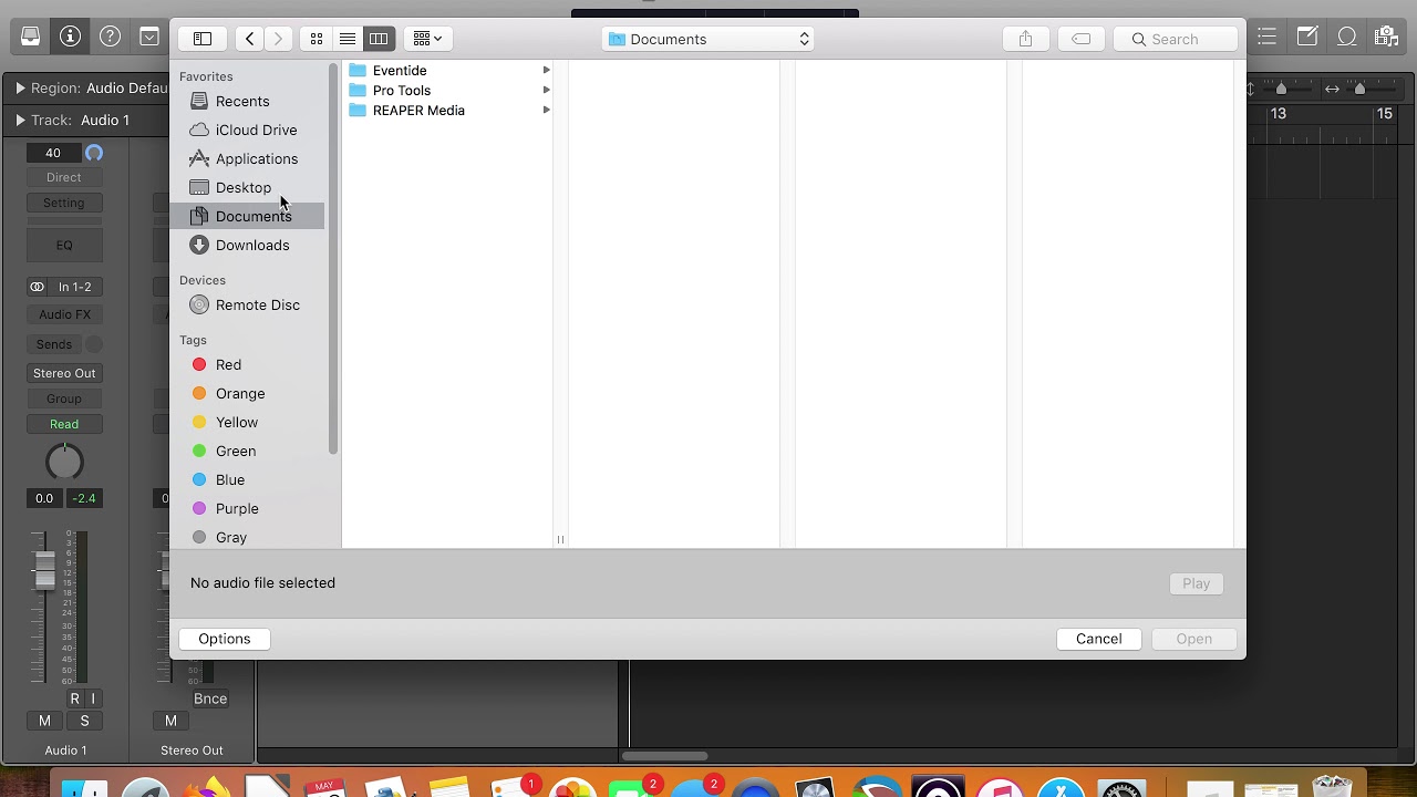 Recording and Importing a Sample into EXS24