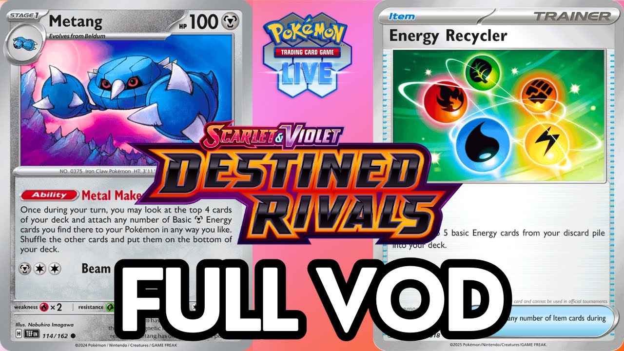 Playing Metang + Heatran Decks with Energy Recycler