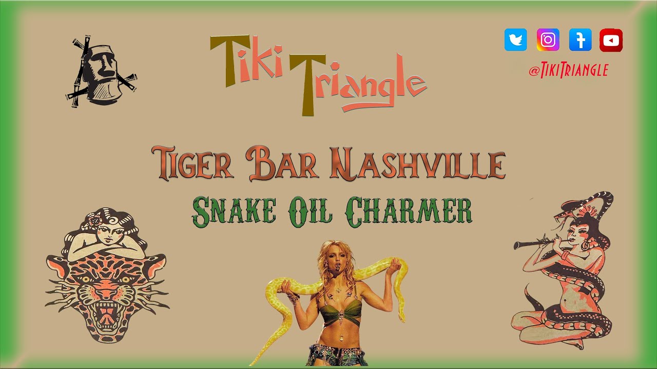 Snake Charmer Cocktail Tiger Bar Nashville [Episode #2403]
