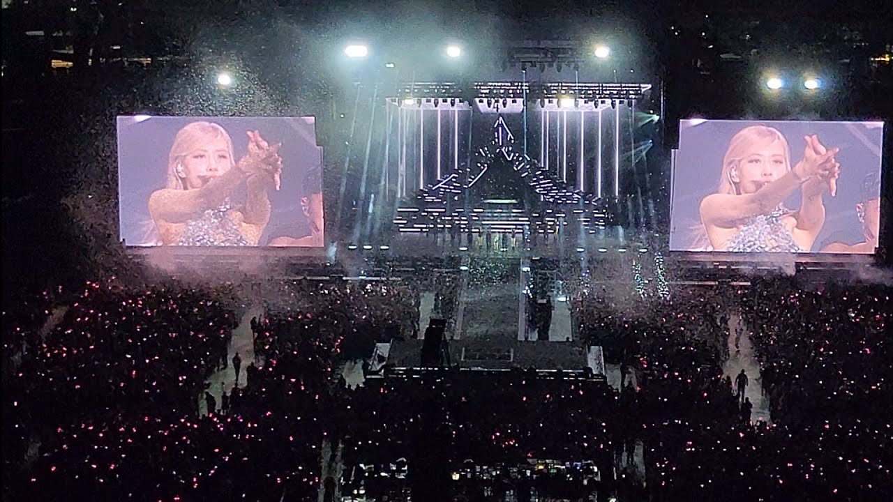 230826 Rosé Solo: Gone & On The Ground - BLACKPINK BORN PINK ENCORE | LA Concert Dodger Stadium
