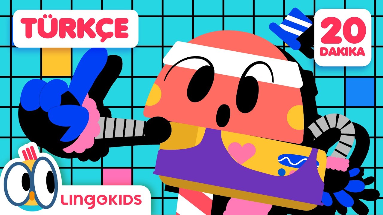Durmadan Devam Et 🎶 Lingokids + diğer çocuk şarkıları