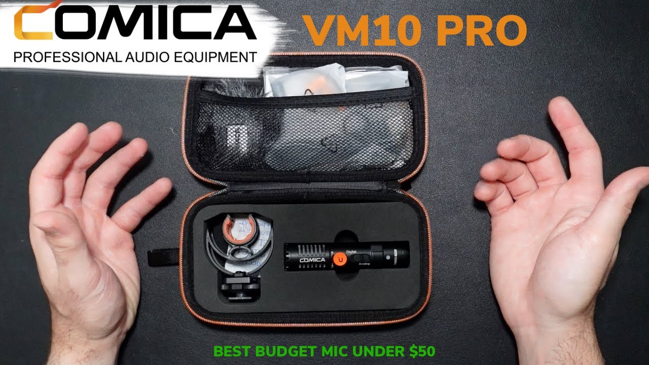 Comica VM10 PRO — компактный микрофон с мощным звуком