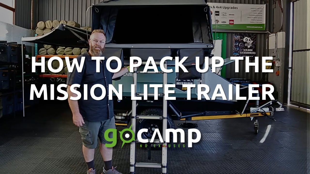 How to Pack Up the Mission Lite Trailer - Go Camp Rentals