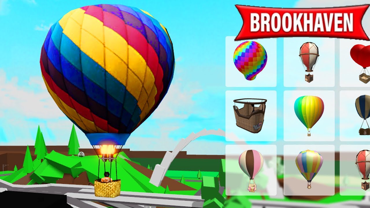 COMMENT PILOTER LA MONTGOLFIÈRE DANS BROOKHAVEN ROBLOX