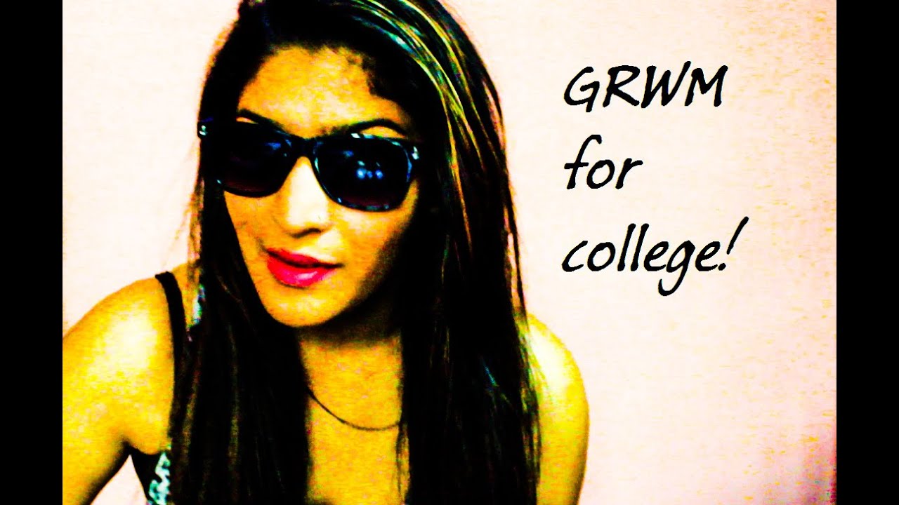 Get Ready With Me For College | Quick & Easy Makeup, Hair & Outfit