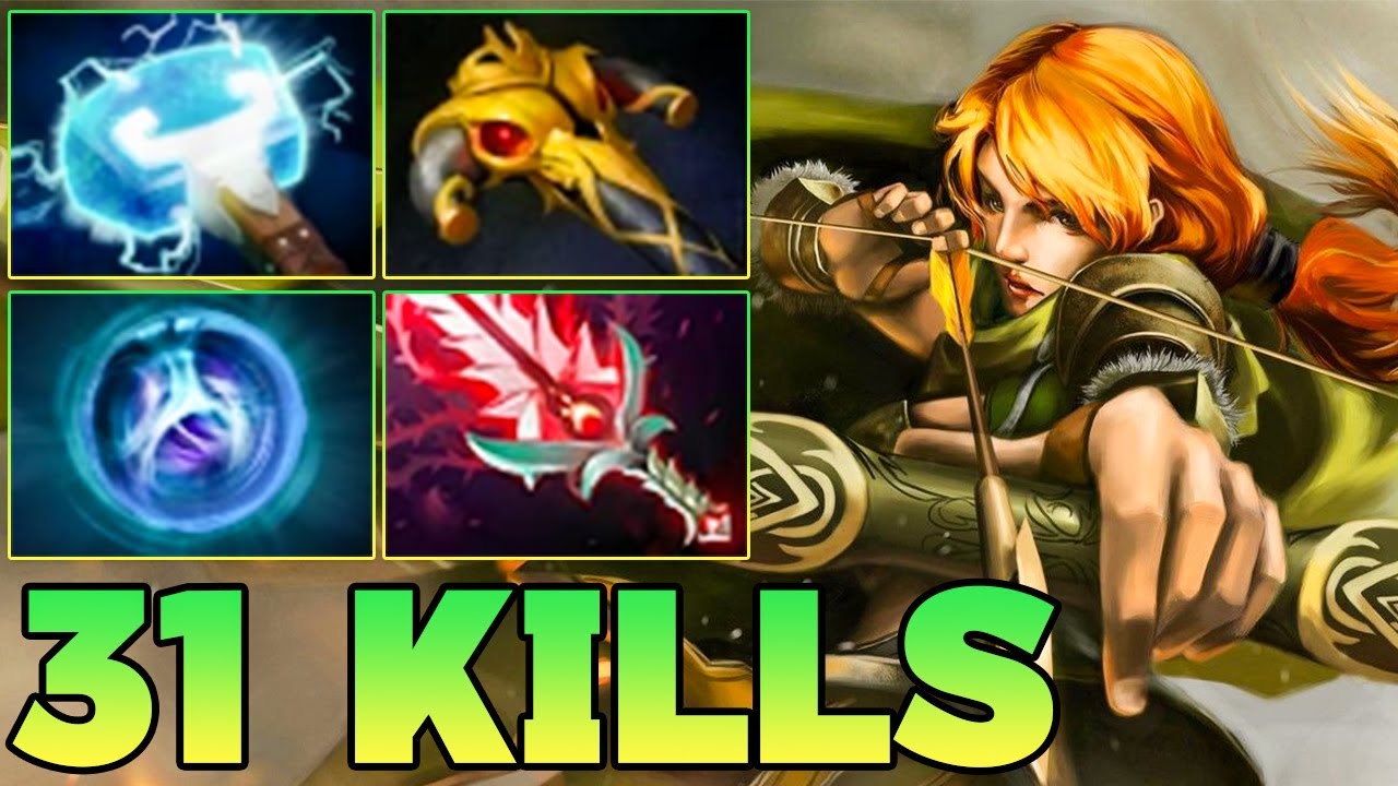 31 Kills Windranger Dota 2 !! Windranger Dota 2 Carry Safelane 7.40 Meta Pro Gameplay Build Guide